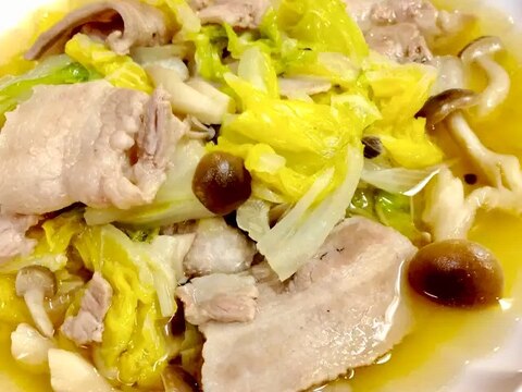 ☆とろっとろ白菜と豚バラ肉の煮物☆簡単☆